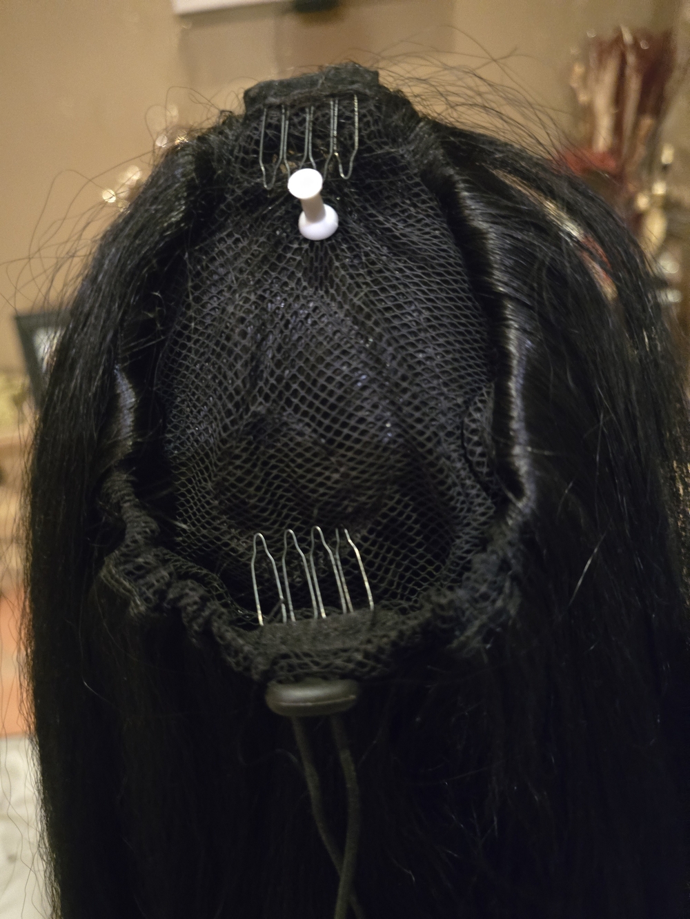 Long Drawstring Synthetic Ponytail - Picture 3 of 3